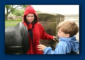 Berwick is full of cannons.